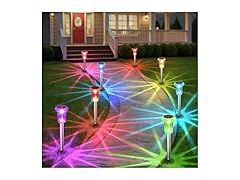 Solar Outdoor Lights RGB