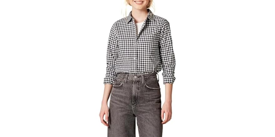 Ath Essensial Button Down Long Sleeve Top-Desert Bone Off White main image 1