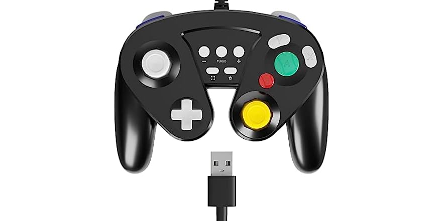 (NEW) TALK WORKS Wired GameCube Controller
