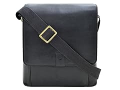 Aiden Medium Crossbody Messenger Black