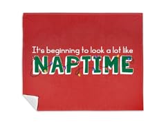 "Christmas Napping" Blanket