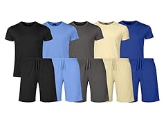 2Pc Or 4Pc Mens Poly Tech Lounge Set