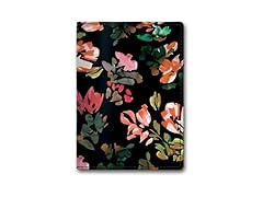 Lady Jayne Hazy Florals Black Passport Cover