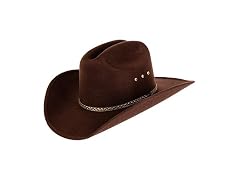 Queue Essentials (Small-Medium) Hat Felt Brown SM