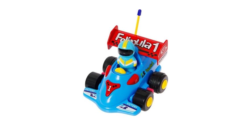 Playdate Toys Cartoon RC Kids Race Car