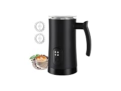 MUMAO Milk Frother, 4-in-1 Electric Milk Steamer