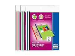 BAZIC Clear Front Report Covers w/ Slid