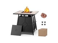 OTSUN 28'' Propane Fire Pit Table for Patio Outdoor