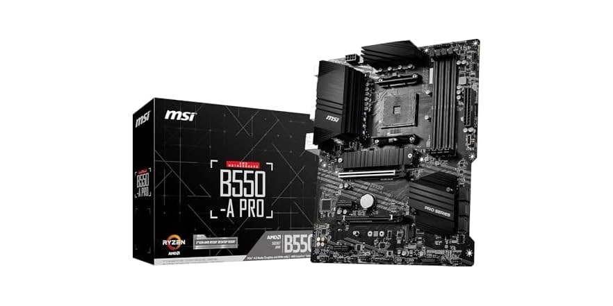 MSI B550-A PRO V1 Only $72 at Computers