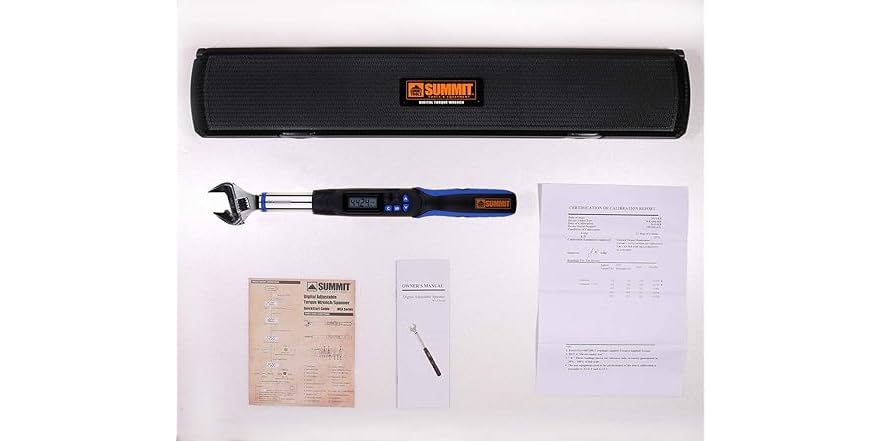 Summit Tools Digital Torque Wrench
