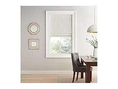 Eclipse Drew Roman Shades 36"x64", White