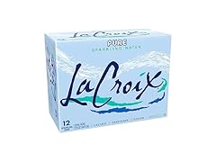 12PK La Croix Sparkling Water, Pure, 12 Fl Oz