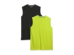 Amazon Essentials Men Medium 2-pack Tech Tank