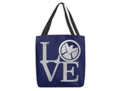 "Love Agents" Medium Tote Bag