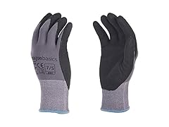 Amazon Basics Micro-Foam Nitrile Coated Work Gloves