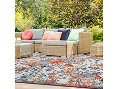 Superior Indoor Outdoor Area Rug Kalina Collection