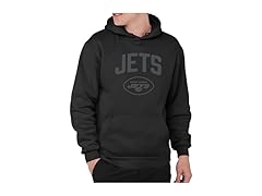 NFL Blackout Logo Hoodie Black