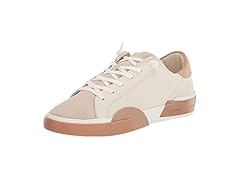 Women's DOLCE VITA Zina Tan Leather Sneaker (6)