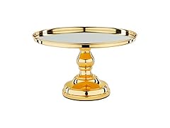 Moon 12 inch Cake Stand, Metal Round
