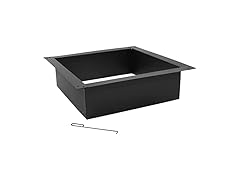 Sunnydaze Decor Fire Pit Rim Liner Black 30"
