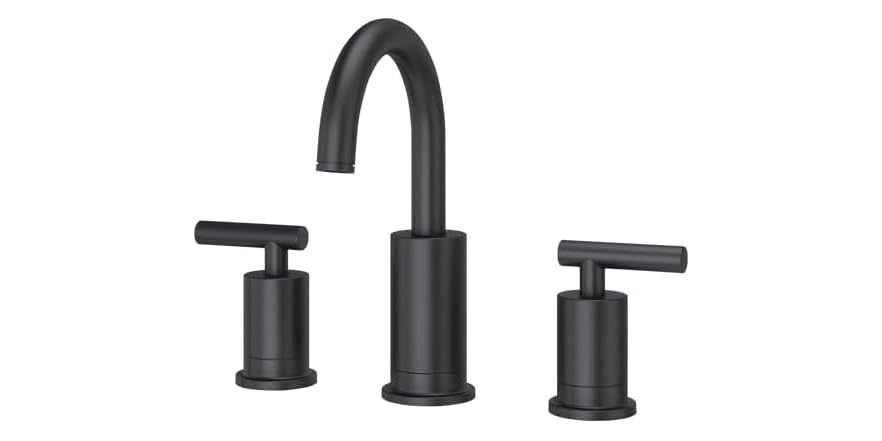 Pfister Contempra LG49-NCPB Widespread Bathroom Faucet, Matte Black