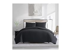 Vera Wang King Duvet Cover Set with Shams