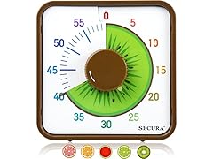 Secura 7.5-Inch Fruit Visual Timer