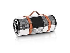 sapsisel 80”x 80” Picnic Blanket Extra Large, 8