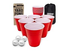 GoPong Giant Yard Pong Outdoor Game