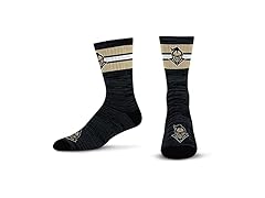 For Bare Feet UCF Knights Team Crew Socks (L)