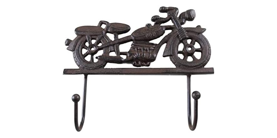GSM Cast Iron Motorcycle Coat Rack
