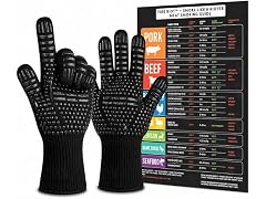 FIRERIOT Heat-Resistant BBQ & Oven Gloves