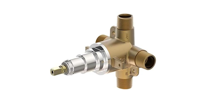 Symmons 3DIVBODYSRT Temptrol Brass Triple Outlet Diverter Valve