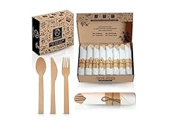 KOELHO'S Bamboo Cutlery Set 24