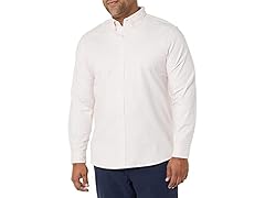 Amazon Essentials Mens LS Stretch Oxford Button Up