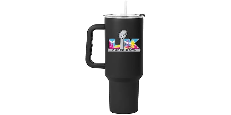 Fanmats Super Bowl 60 40oz Stainless Steel Tumbler