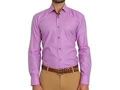 Solid Purple Dress Shirt
