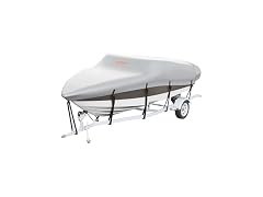 Boat Cover, 17'-19' Trailerable Waterproof Boat
