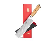 7 in. Japanese Nakiri Knife, Koi Series