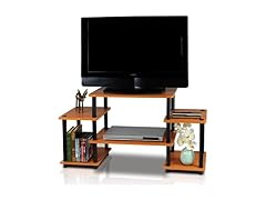 Furinno No Tools Tube Entertainment Center