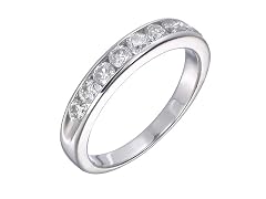 1 CT Diamond Wedding Band 14K Gold