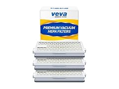 VEVA 3 Pack Premium Vacuum HEPA Filter