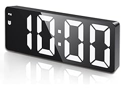 Digital LED Alarm Clock 2 Pack