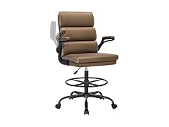 Drafting Chair with Flip-up Armrests