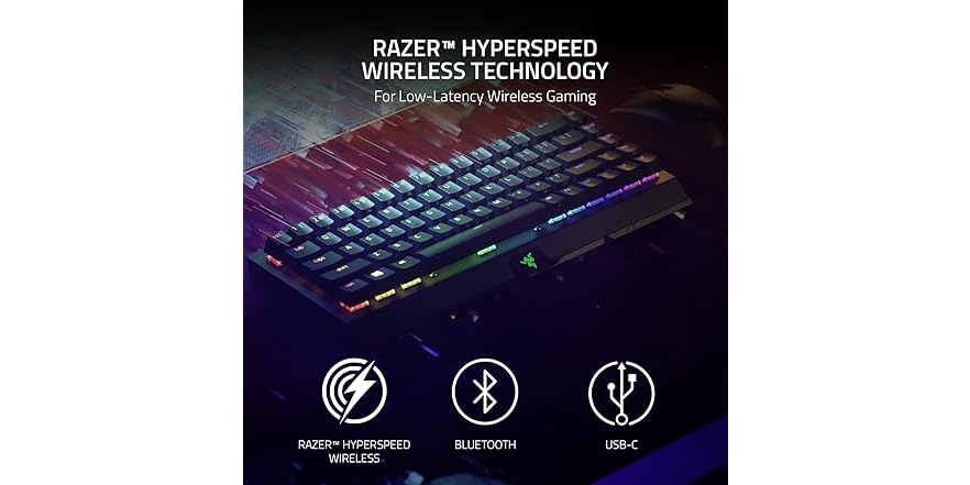 Razer BlackWidow V3 Mini HyperSpeed Keyboard