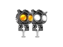 Nicoko Nicoko Amber/White Color LED Motorcycl