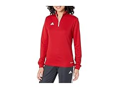 Womens Entrada 22 Training Top Red (S)