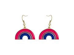 COLDDOX Bisexual Pride Rainbow Earrings