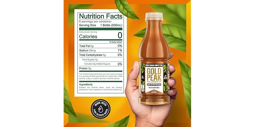 Gold Peak Zero Sugar Diet Iced Tea