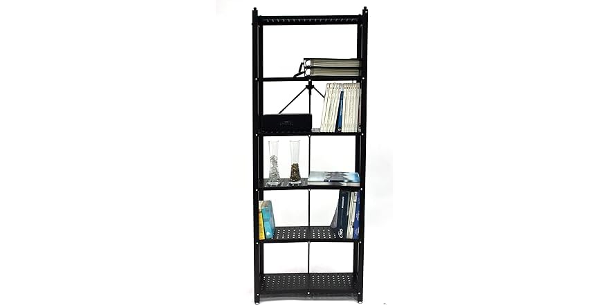 Origami Refurbished 6-Shelf Random Color Rack
